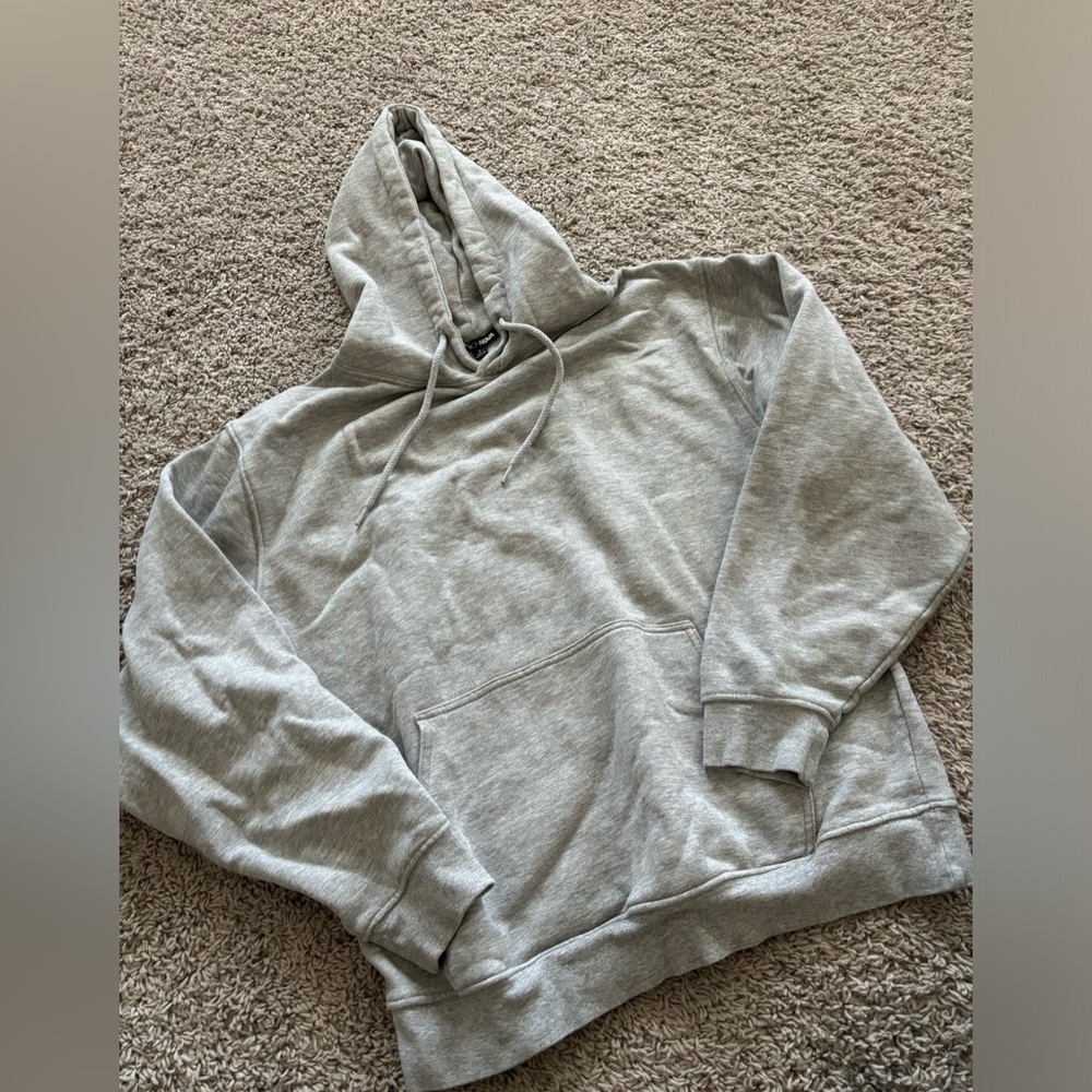 Large grey hoodie